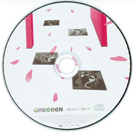 桜color CD盤面