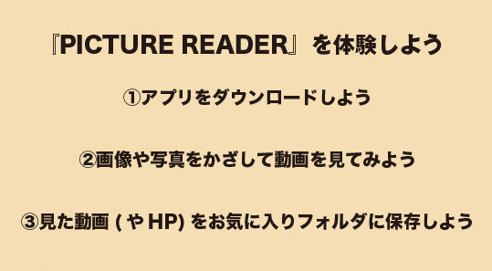 ピクチャーリーダーで出来ること